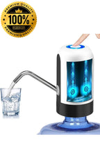 "SNAPFLICK® Smart Automatic Water Dispenser Pump for 20L Bottled Water | USB Rechargeable | 1-Touch Operation"